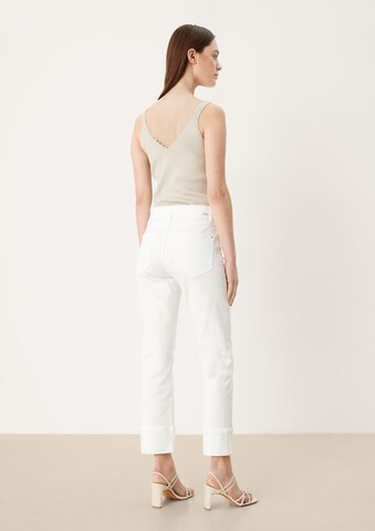 s.Oliver BLACK LABEL Regular Jeans in White