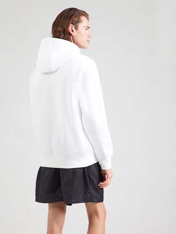 balta Nike Sportswear Megztinis be užsegimo 'CLUB'