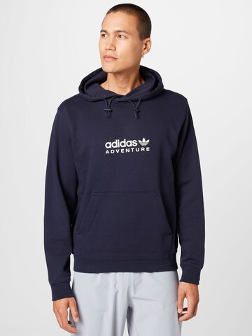 ADIDAS ORIGINALS Sweatshirt 'Adventure' i sort: forside