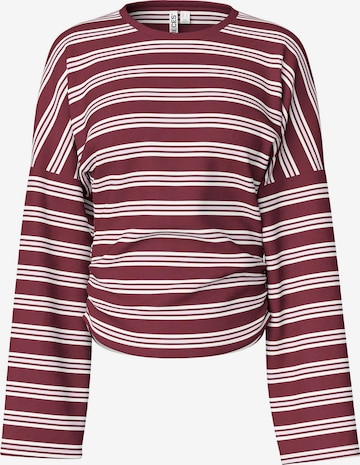 PIECES Shirt 'PCAlli' in Rot: Vorderseite