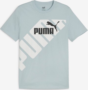 T-Shirt 'Power' PUMA en bleu : devant