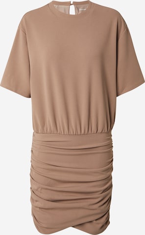 Robe Abercrombie & Fitch en marron : devant