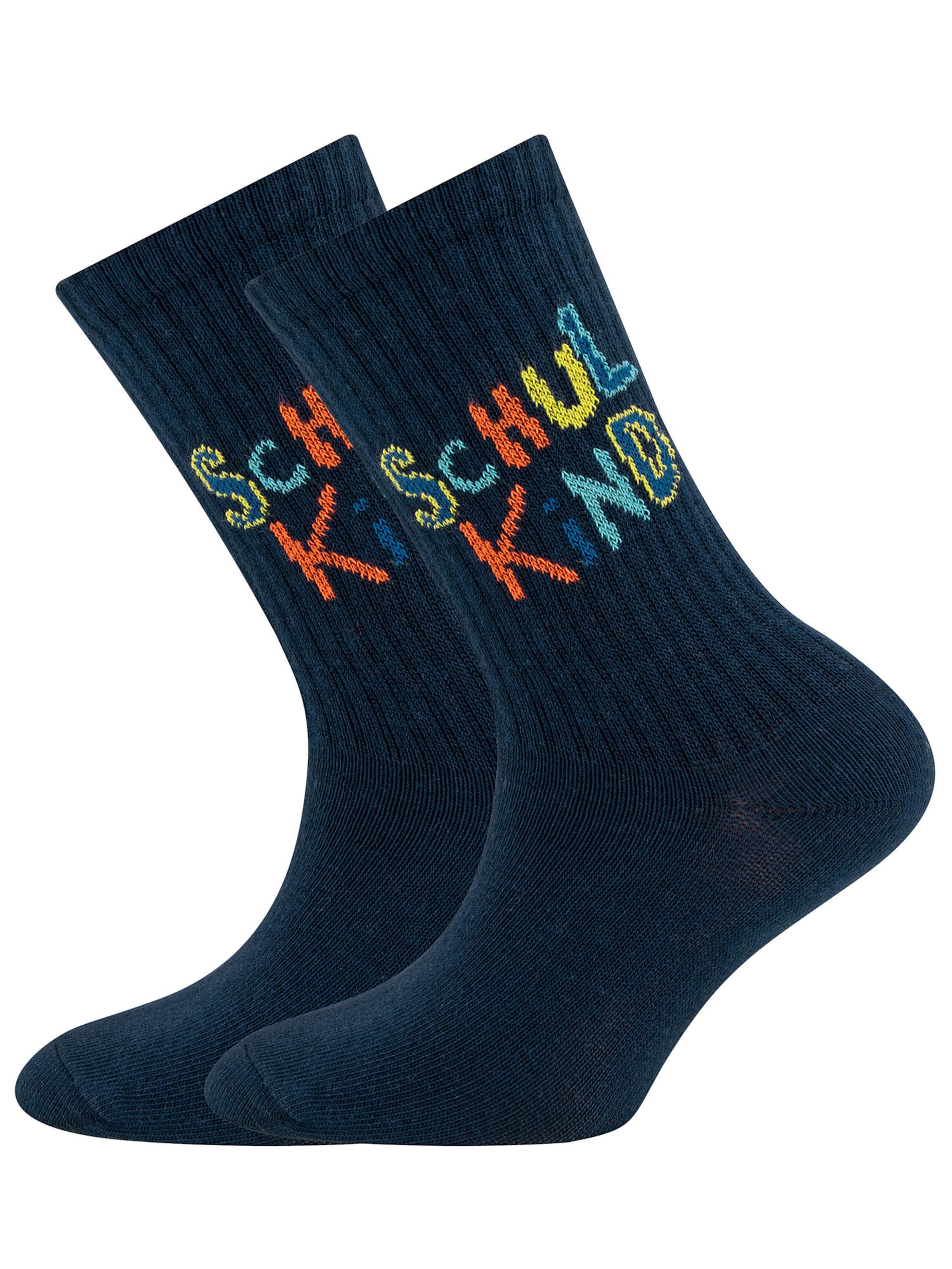 EWERS Къси чорапи в синьо: отпред