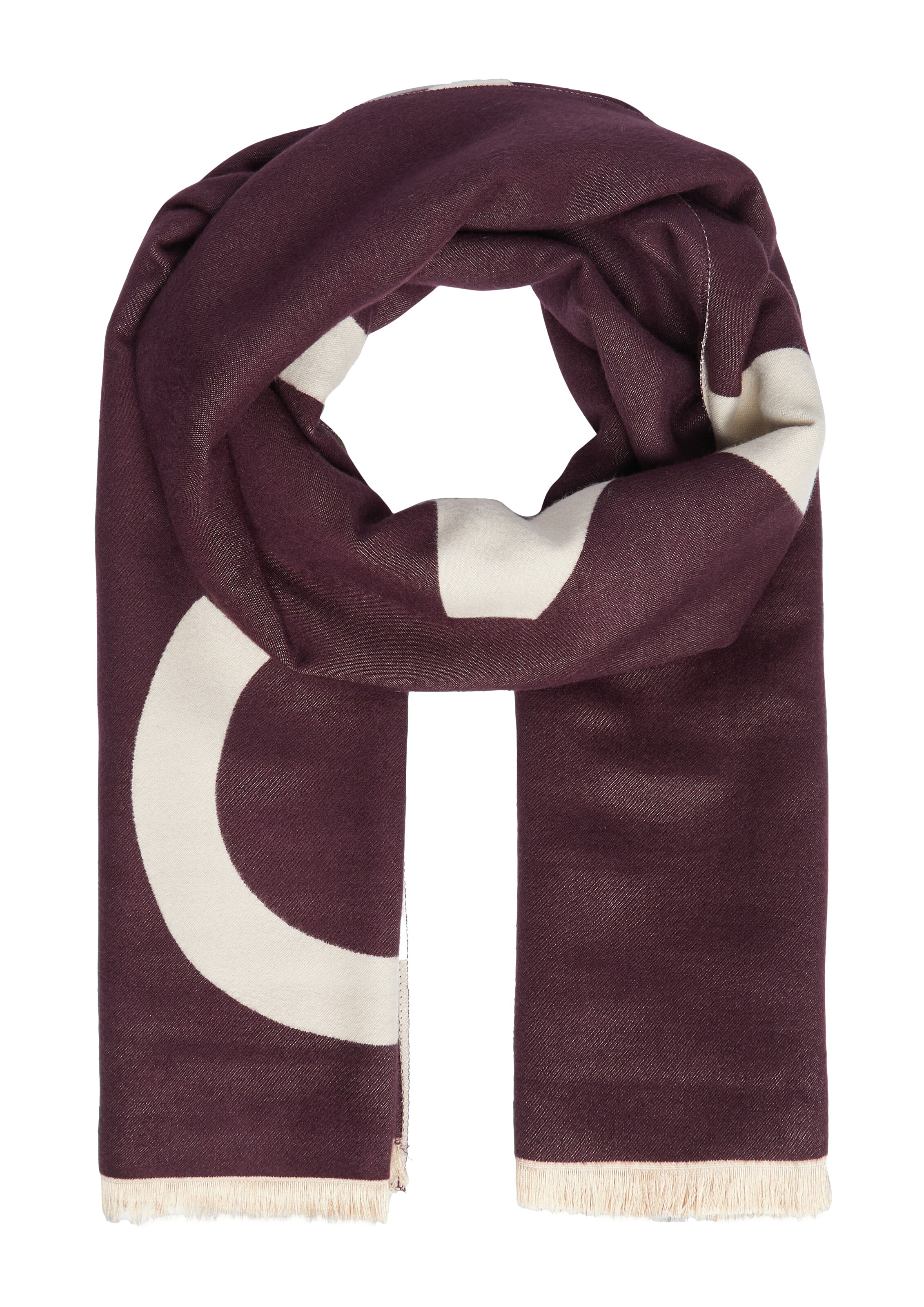 Foulard COMMA en rouge : devant