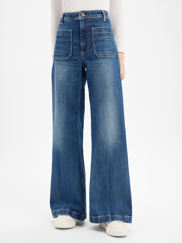 Polo Ralph Lauren Regular Jeans in Blauw: voorkant