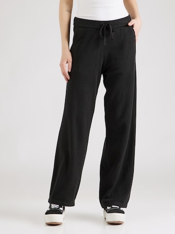 GAP Wide leg Broek in Zwart: voorkant