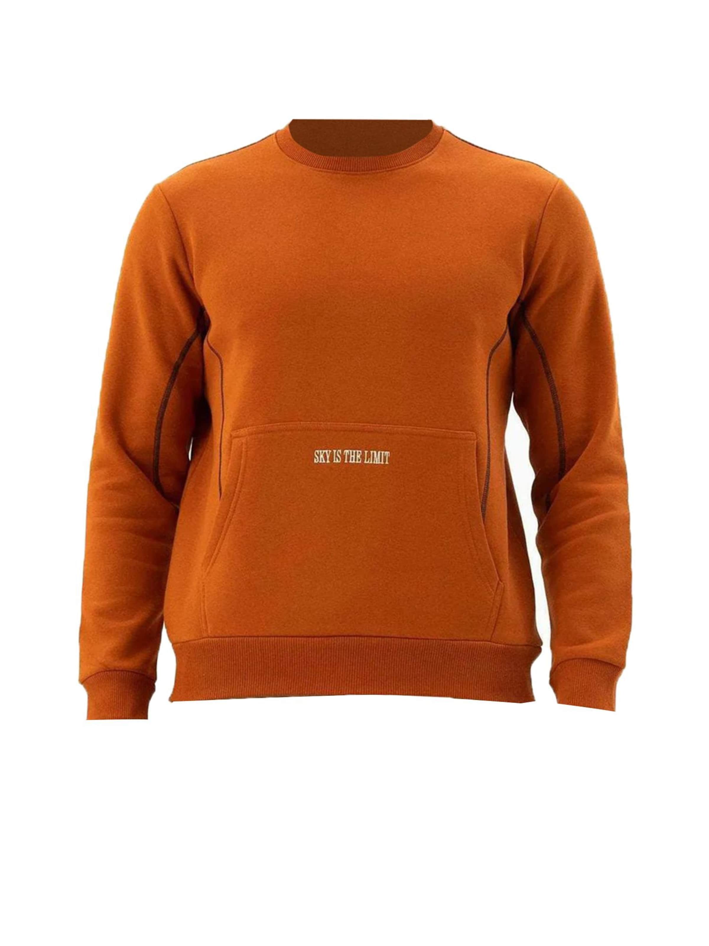 Arma Sweatshirt i brun: framsida