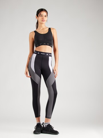 Skinny Pantaloni sportivi di ADIDAS PERFORMANCE in nero