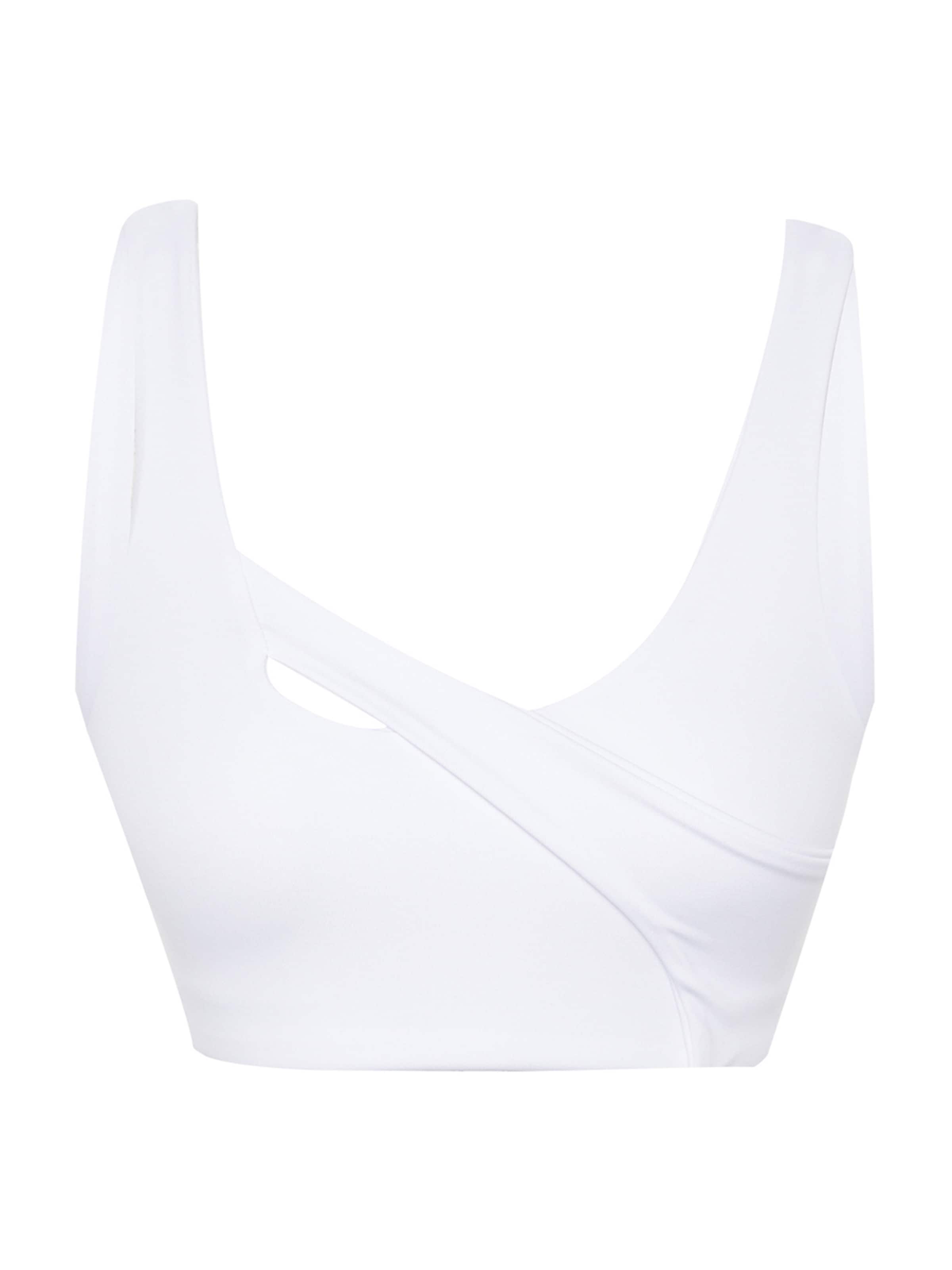 Trendyol Μπουστάκι Σουτιέν σε λευκό: μπροστά