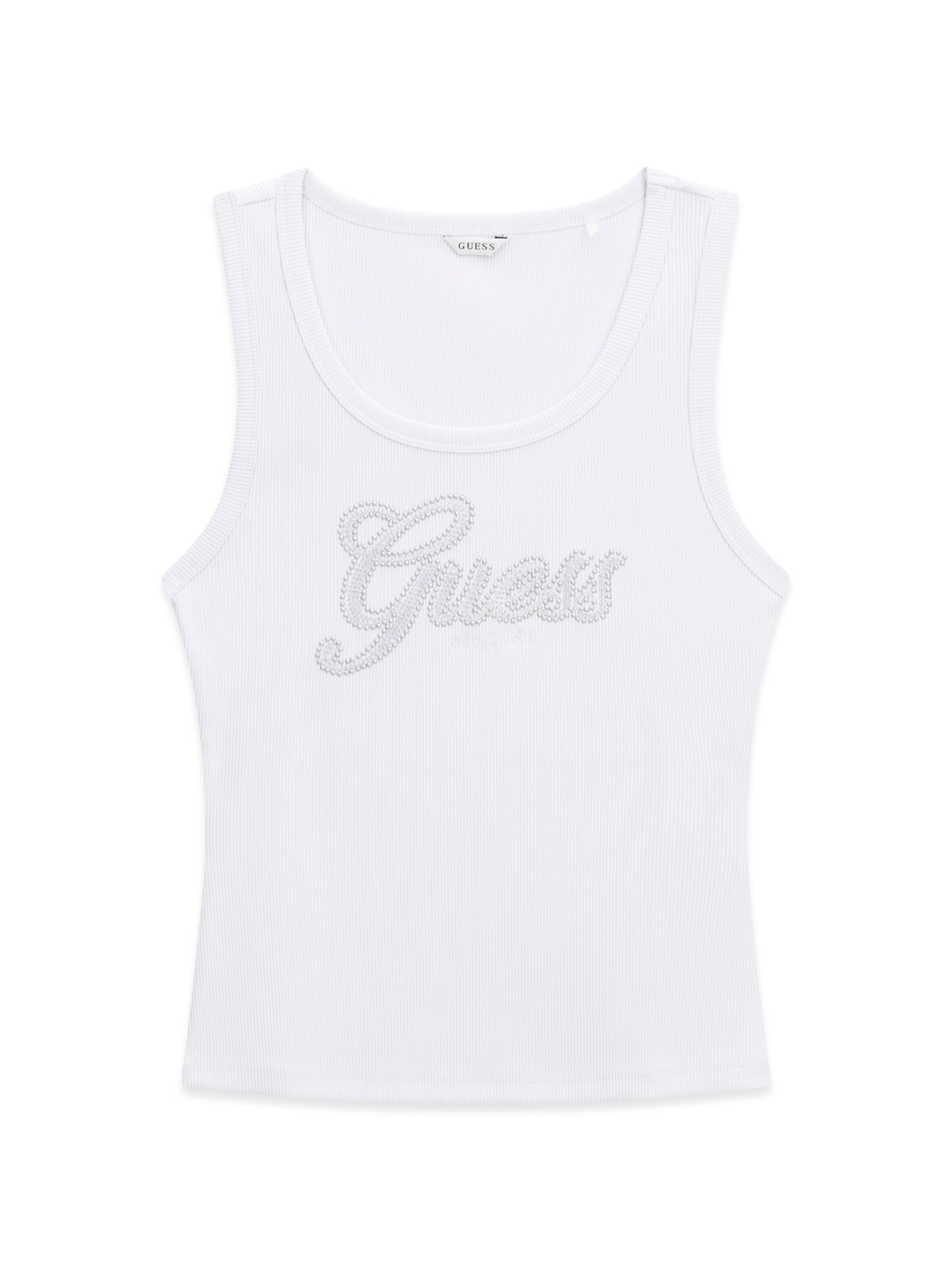 GUESS Top in Wit: voorkant