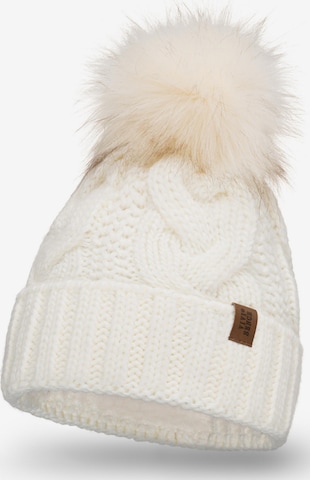 Bonnet '7014' Vivisence en beige : devant