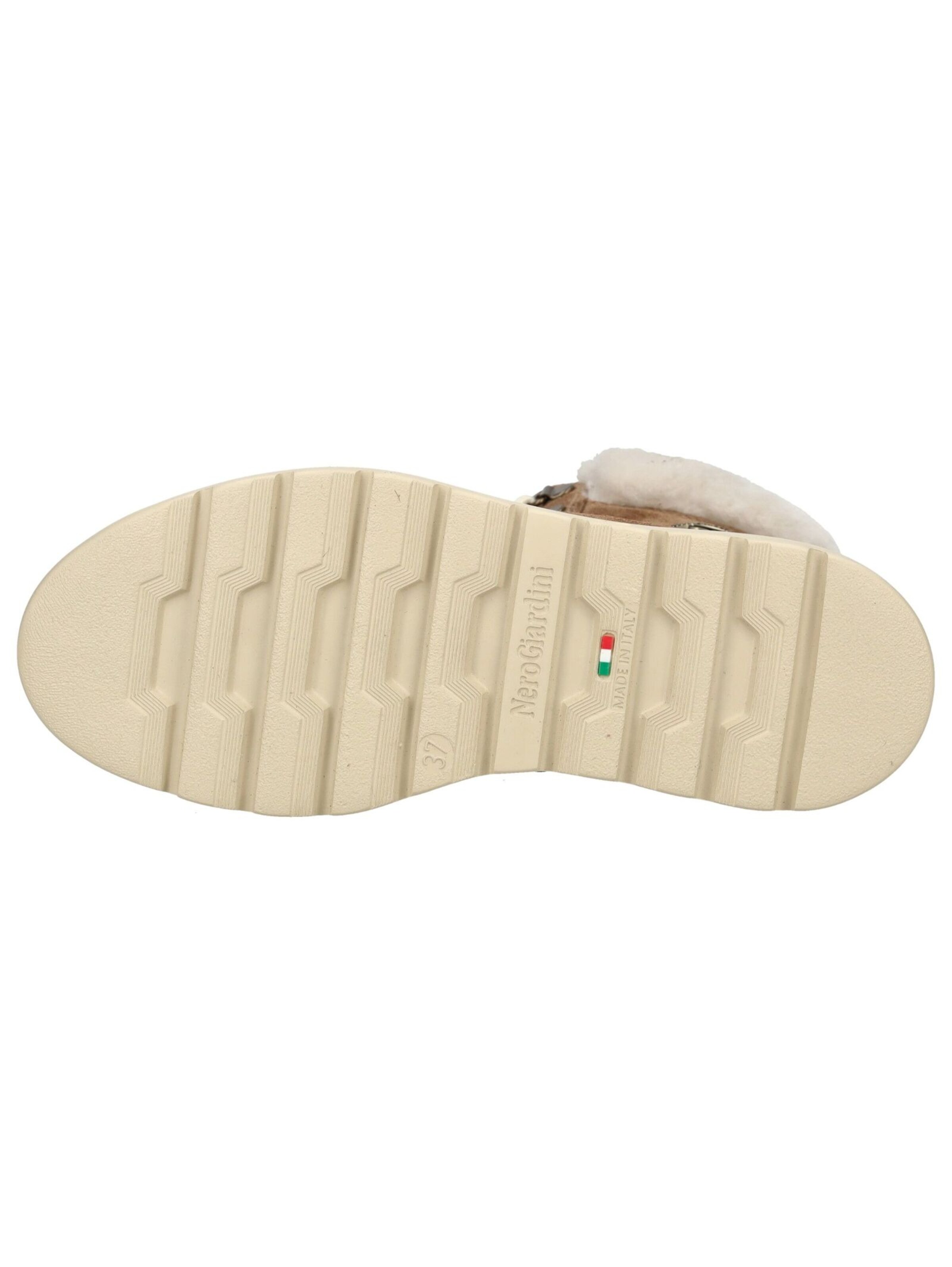 Stivaletto stringato di Nero Giardini in marrone