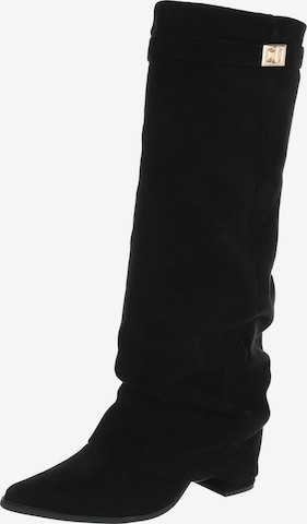 Ital-Design Boots in Black: front
