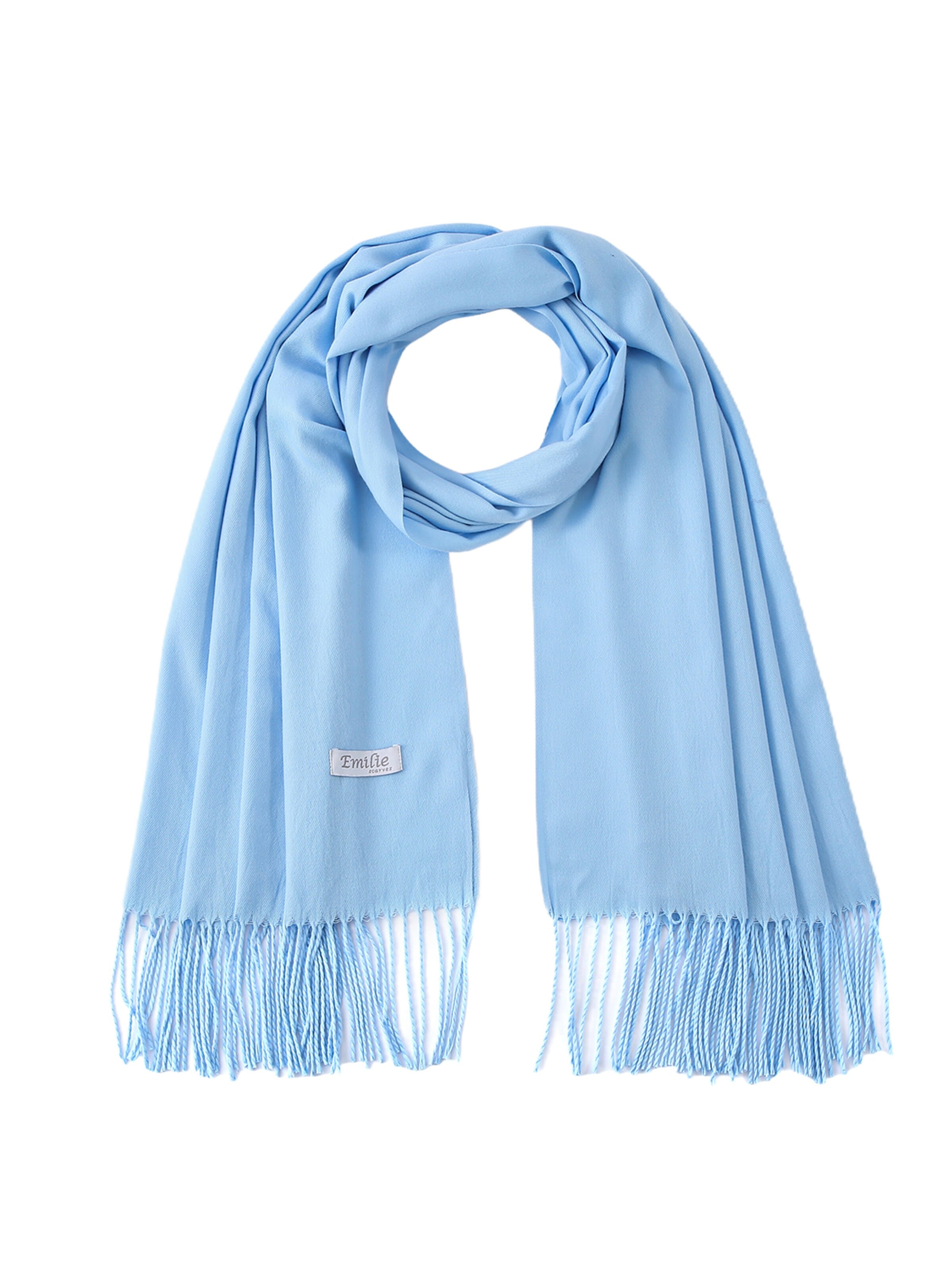 Emilie collection Sjaal 'Pashmina scarf' in Blauw