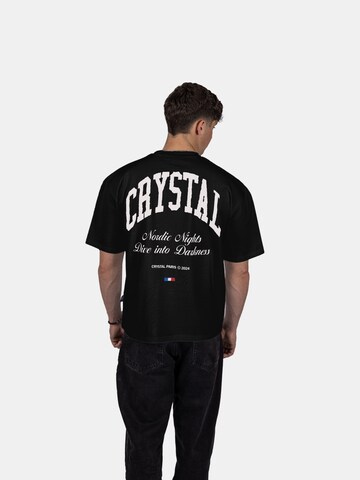 Crystal Paris Shirt 'Nordic Nights' in Zwart