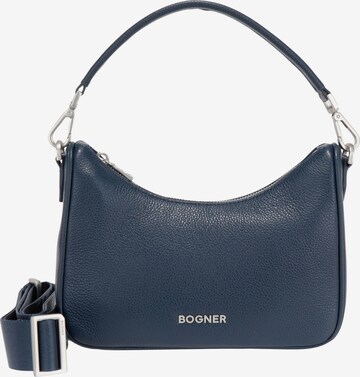 Borsa a spalla di BOGNER in blu: frontale