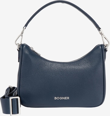 BOGNER Shoulder Bag in Blue: front
