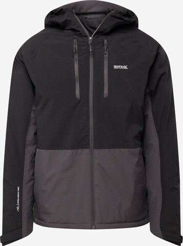 Veste outdoor 'Highton III' REGATTA en noir : devant