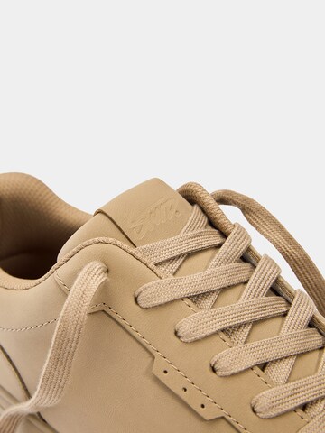 Baskets basses Pull&Bear en marron