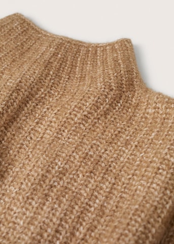 MANGO Sweater 'Candy' in Brown