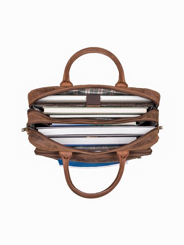 Benthill Briefcase in Brown