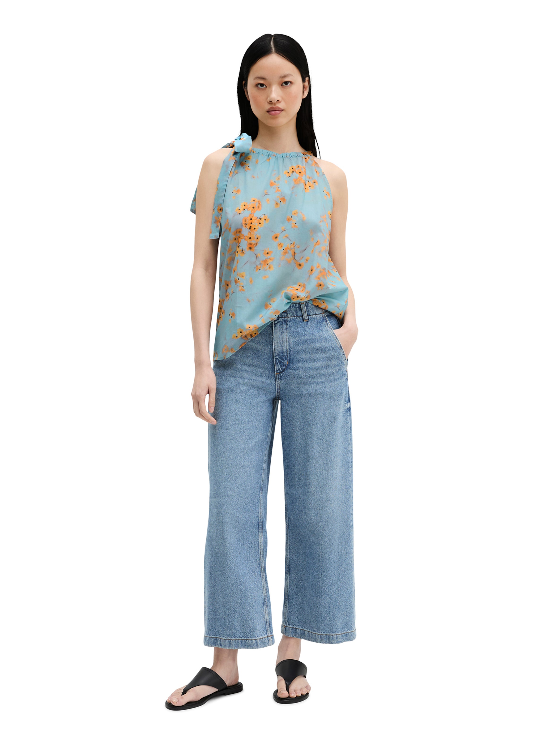 Marc O'Polo Blusentop in Blau