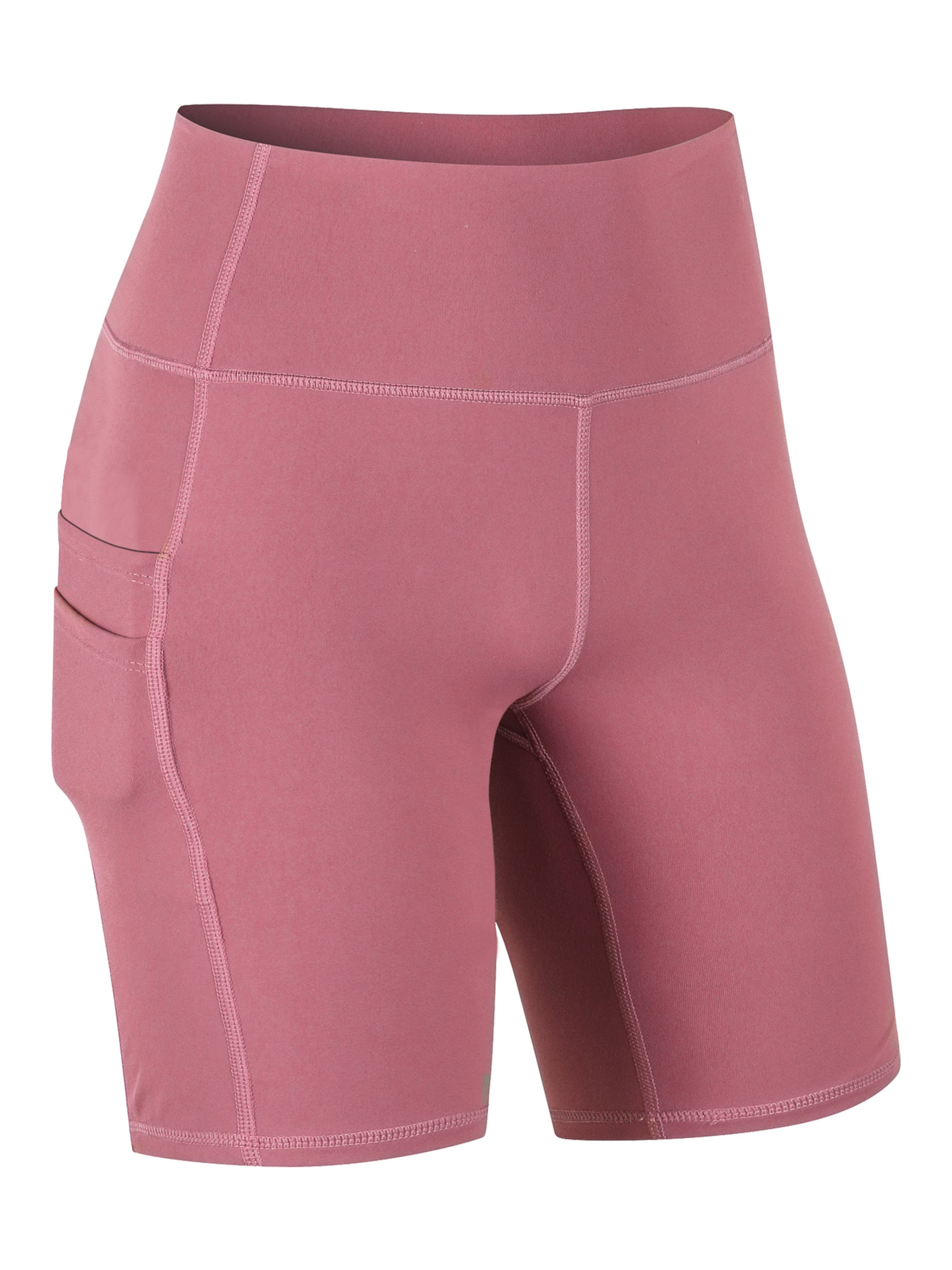 Coupe slim Pantalon de sport MEETWEE en rose : devant