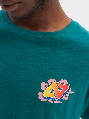 hydroponic - Camiseta 'Hydroponic x Naruto Group Graphic T-Shirt' en azul