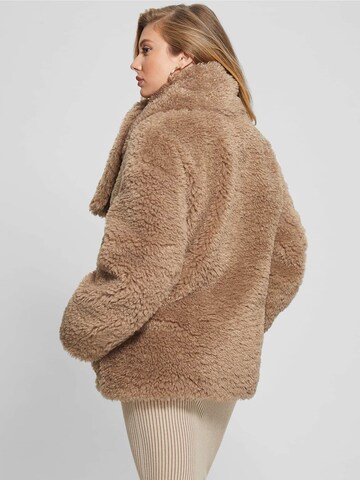 GUESS Winter Jacket in Brown