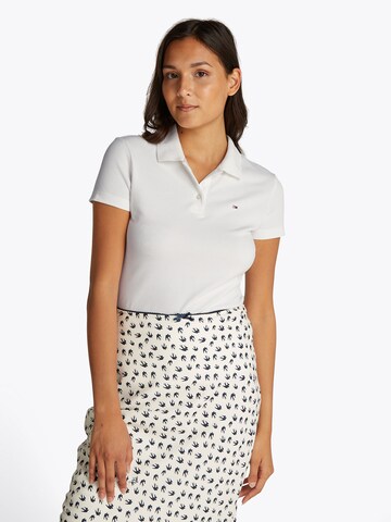 Maglietta 'ESSENTIAL' di Tommy Jeans in bianco: frontale