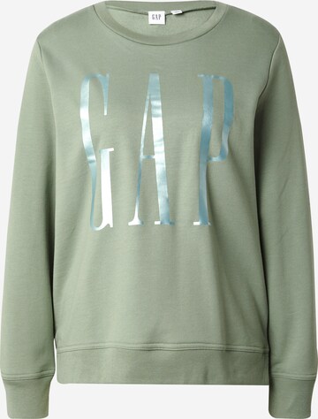 GAP Sweatshirt i grön: framsida