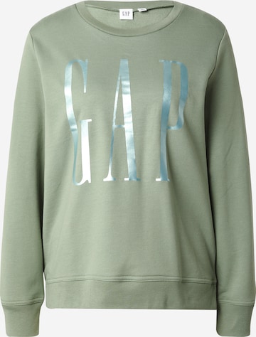 GAP Sweatshirt in Grün: predná strana