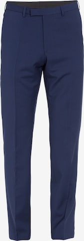 Digel Regular Pleated Pants in Blue: front