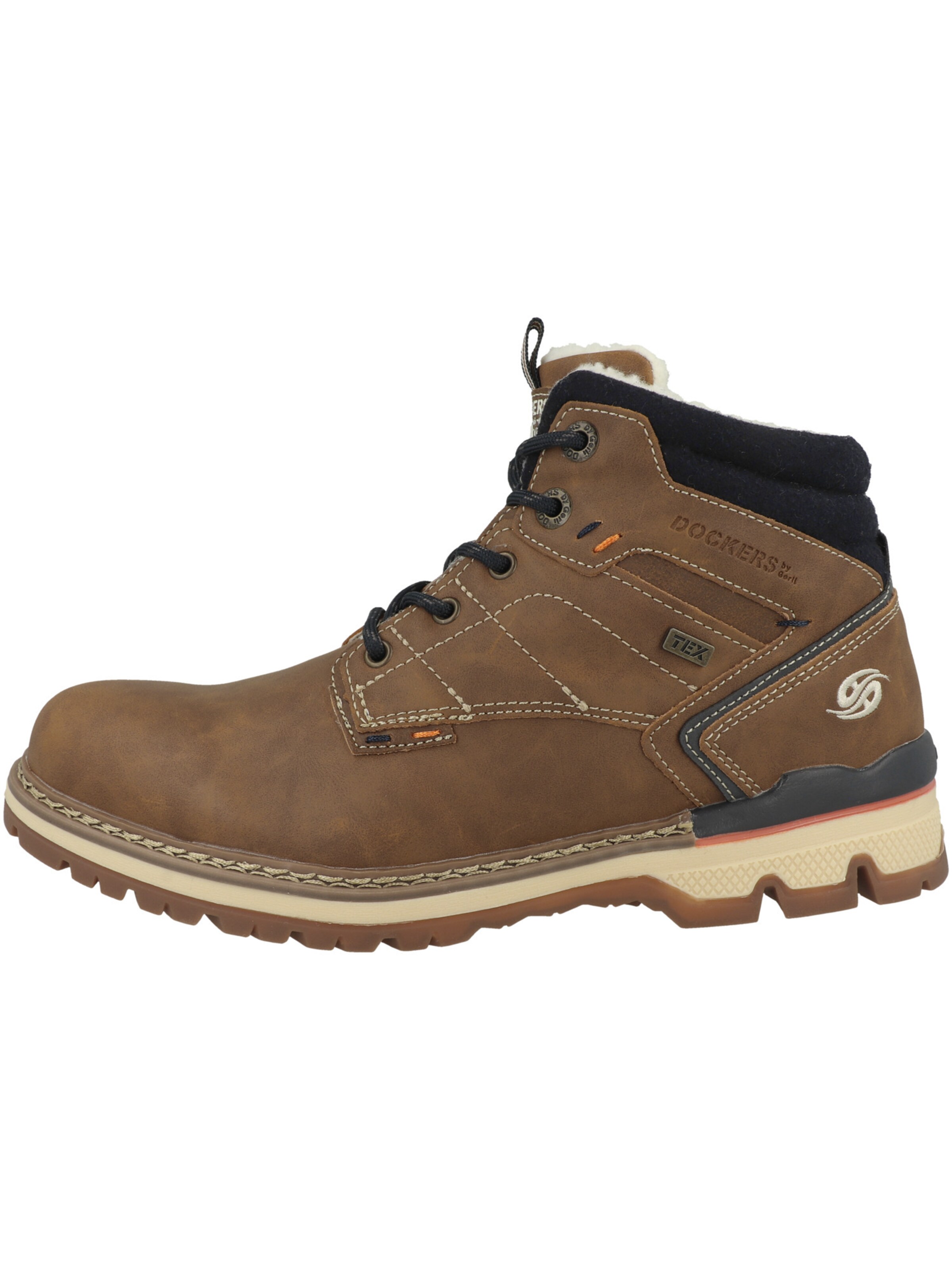 Boots stringati di Dockers by Gerli in marrone