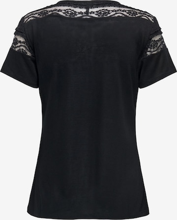 ONLY T-Shirt 'Sadia' in Schwarz