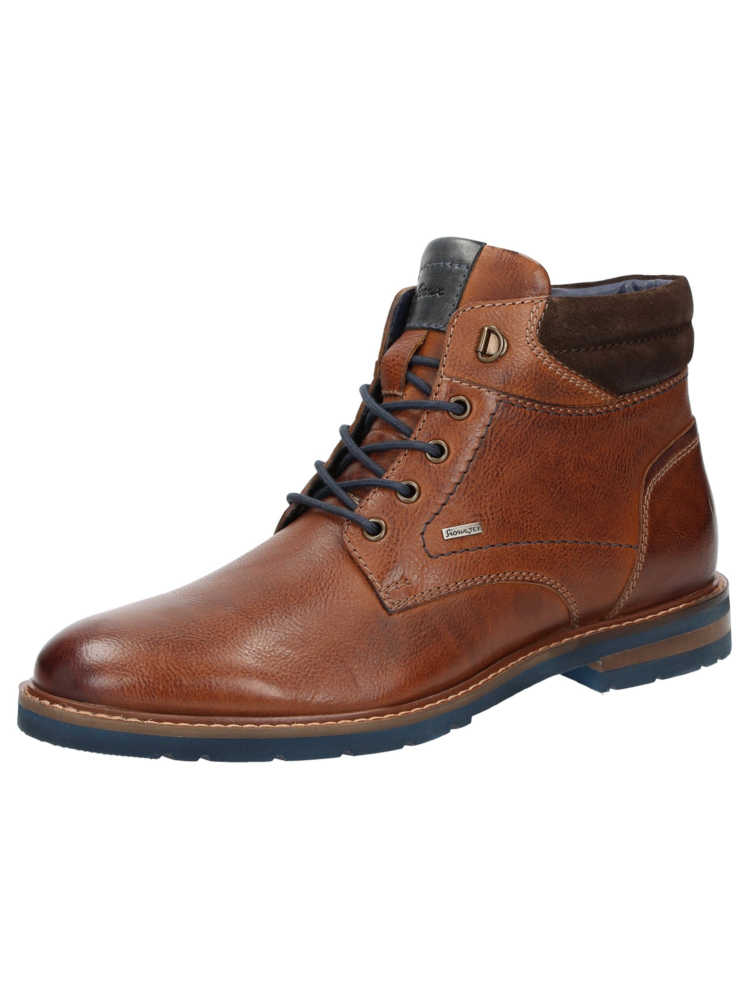 SIOUX Lace-up boots 'Rostolo' in Brown: front