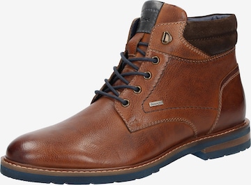 SIOUX Lace-Up Boots 'Rostolo' in Brown: front