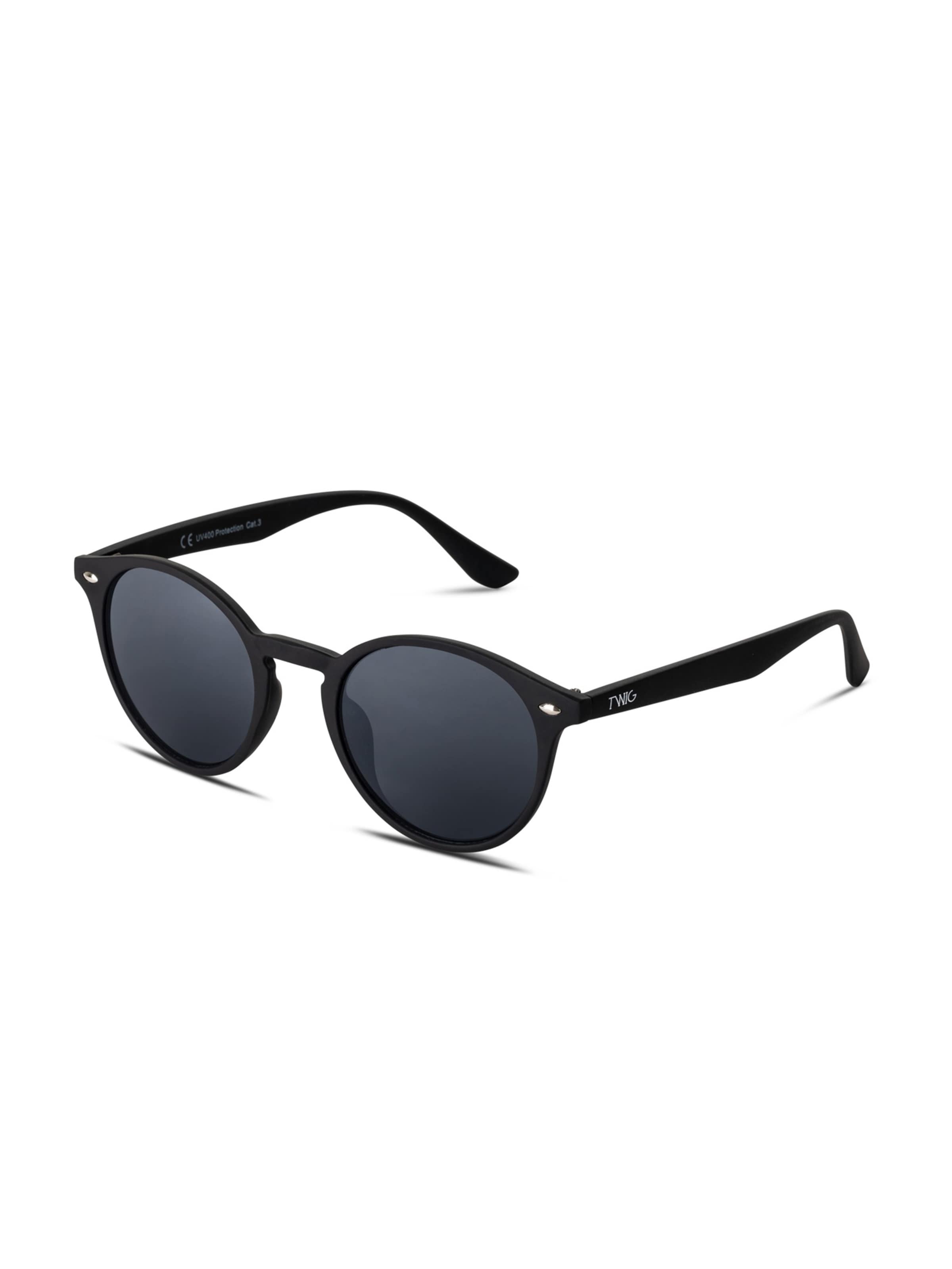 TWIG Concept Milano Sonnenbrille 'Pollock'‌‌‌‌ in Schwarz: Vorderseite