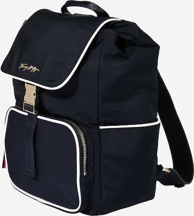 TOMMY HILFIGER Rucksack in dunkelblau / weiß, Produktansicht