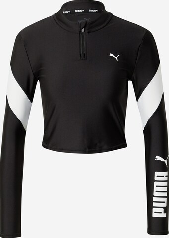 PUMA Functioneel shirt in Zwart: voorkant