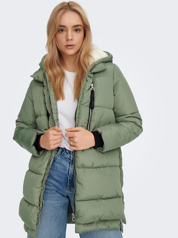 ONLY - Sobretudo de inverno 'Nora' em verde