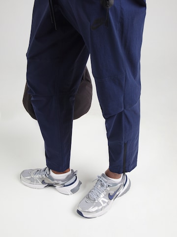 Nike Sportswear Ozke Hlače | modra barva