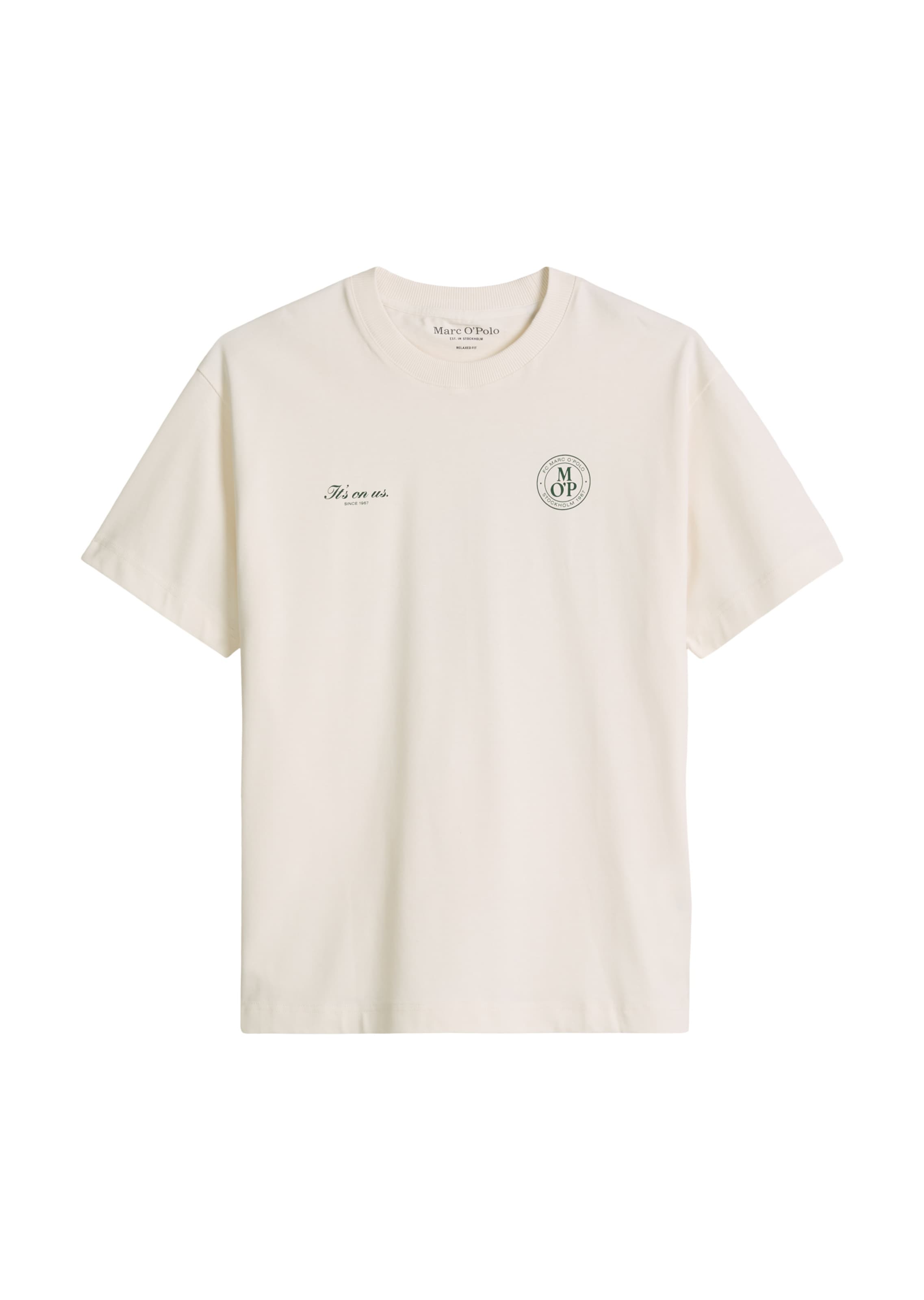 Marc O'Polo Shirt in Beige: Vorderseite