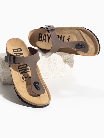 Bayton Teenslipper 'Mercure' in Bruin