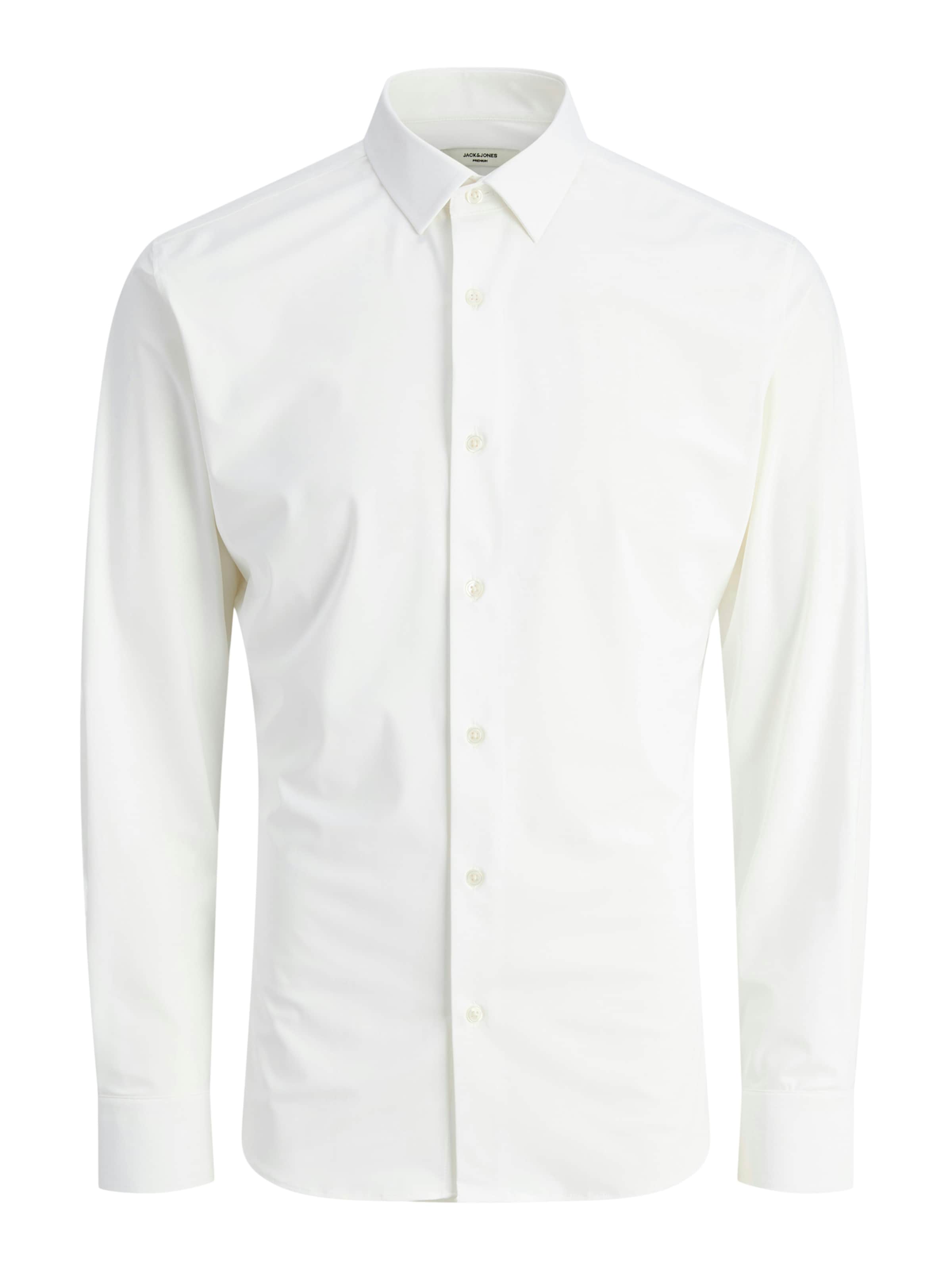 JACK & JONES Slim fit Srajca 'JPRBLAActive' | bela barva: sprednja stran