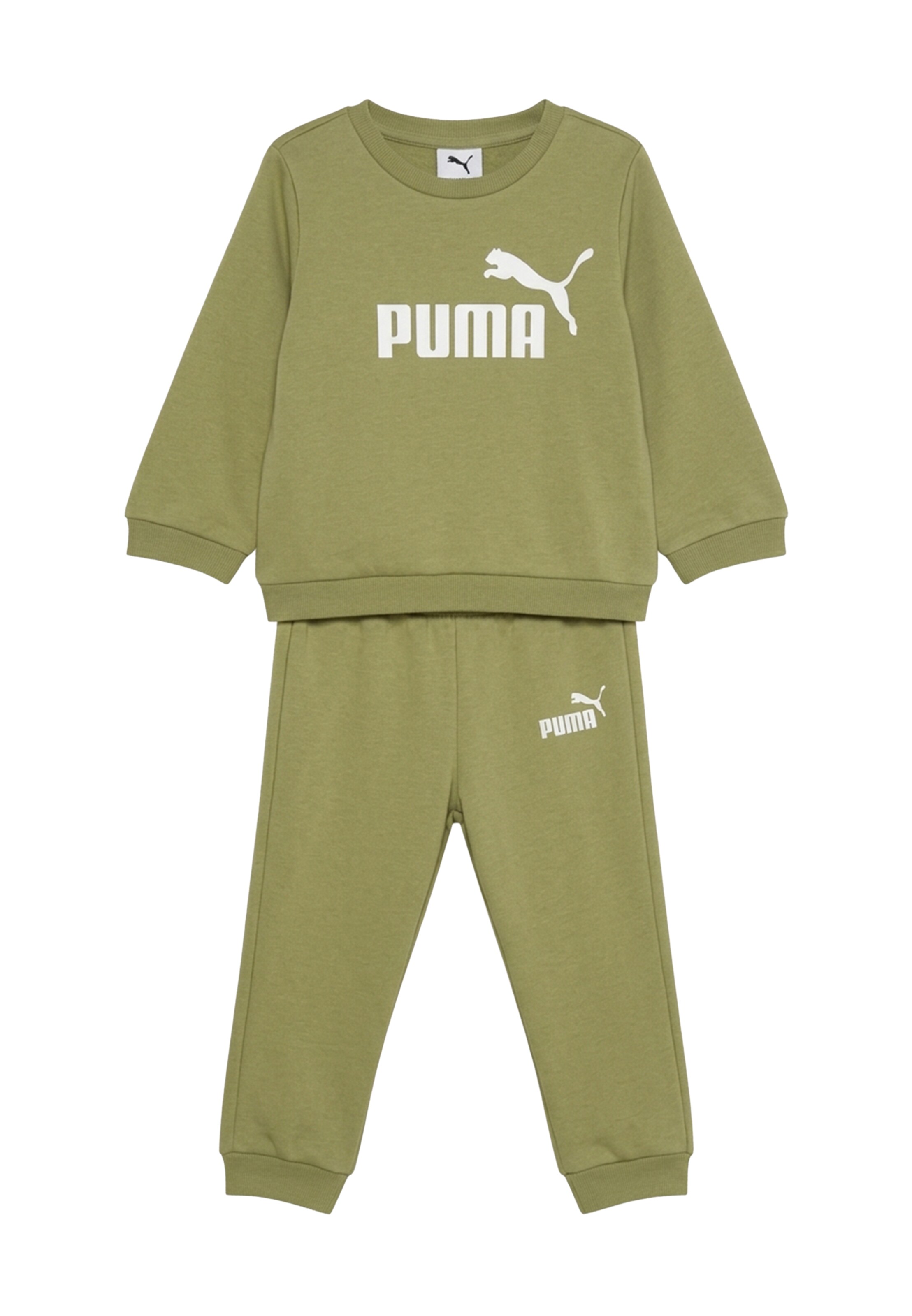 PUMAJogging komplet 'MINICATS ESS' - zelena boja: prednji dio