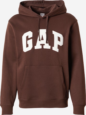 GAP Sweatshirt 'HERITAGE' i brun: forside
