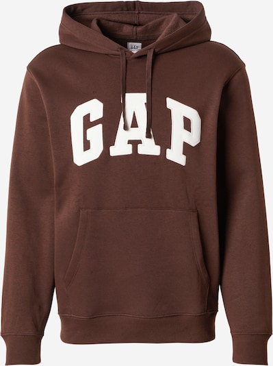 GAP Sweater majica 'HERITAGE' veličine XS u čokolada / bijela, Pregled proizvoda