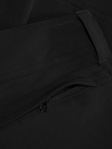 MAMMUT Regular Outdoor Pants 'Zinal Guide SO Hybrid' in Black