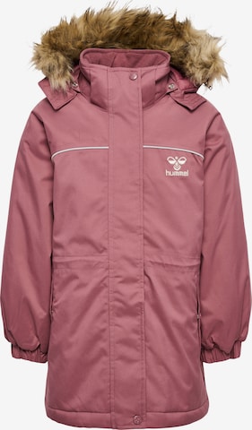 Hummel Outdoor jacket in Pink: front